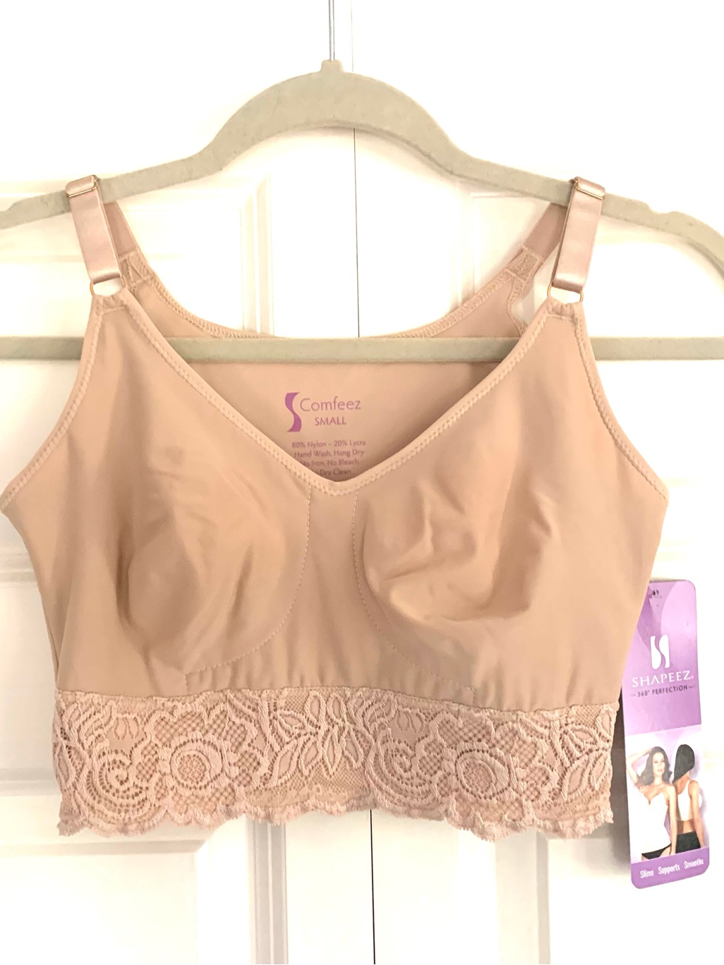 Shapeez Comfeez Short Wirefree Bralette — image 3 of 4
